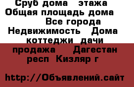 Сруб дома 2 этажа › Общая площадь дома ­ 200 - Все города Недвижимость » Дома, коттеджи, дачи продажа   . Дагестан респ.,Кизляр г.